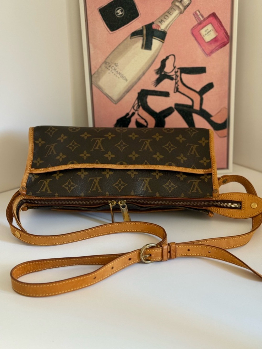 Louis Vuitton Monogram Popincourt Long Crossbody Bag Vintage 2005 🌟 COA - Picture 6 of 16